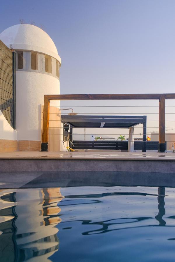 El Atico De Teresa Con Piscina Privada Climatizada A 250M Playa Apartman Vera Kültér fotó